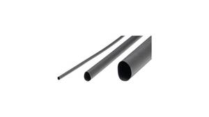 127pcs Schwarze Schrumpfschlauch Polyolefin Halogen-freie Schrumpfschlauch Z0B4